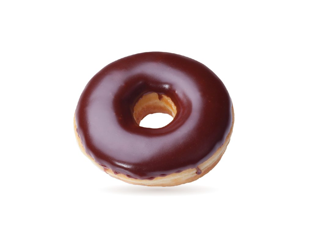 دونات شوكلاته